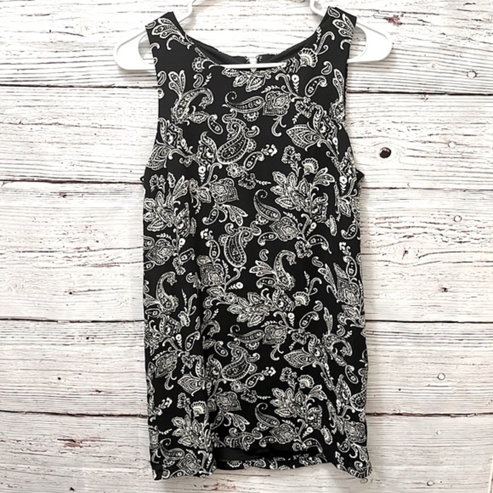 Forever 21 Black Floral Mini Dress